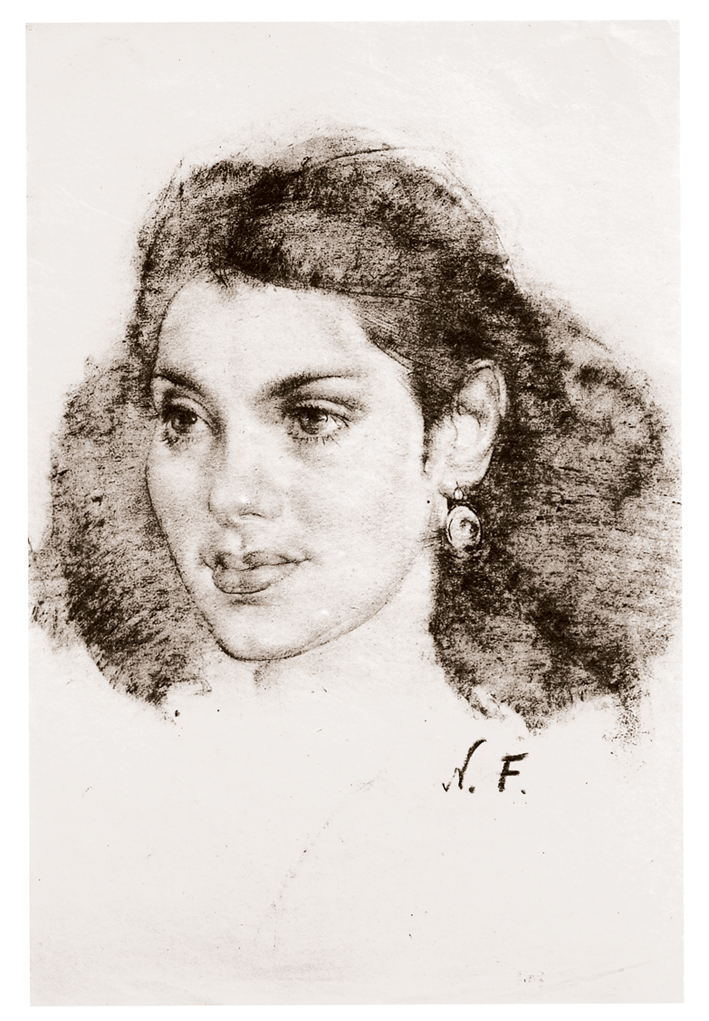  Nicolai Ivanovich Fechin —— 墨西哥女孩